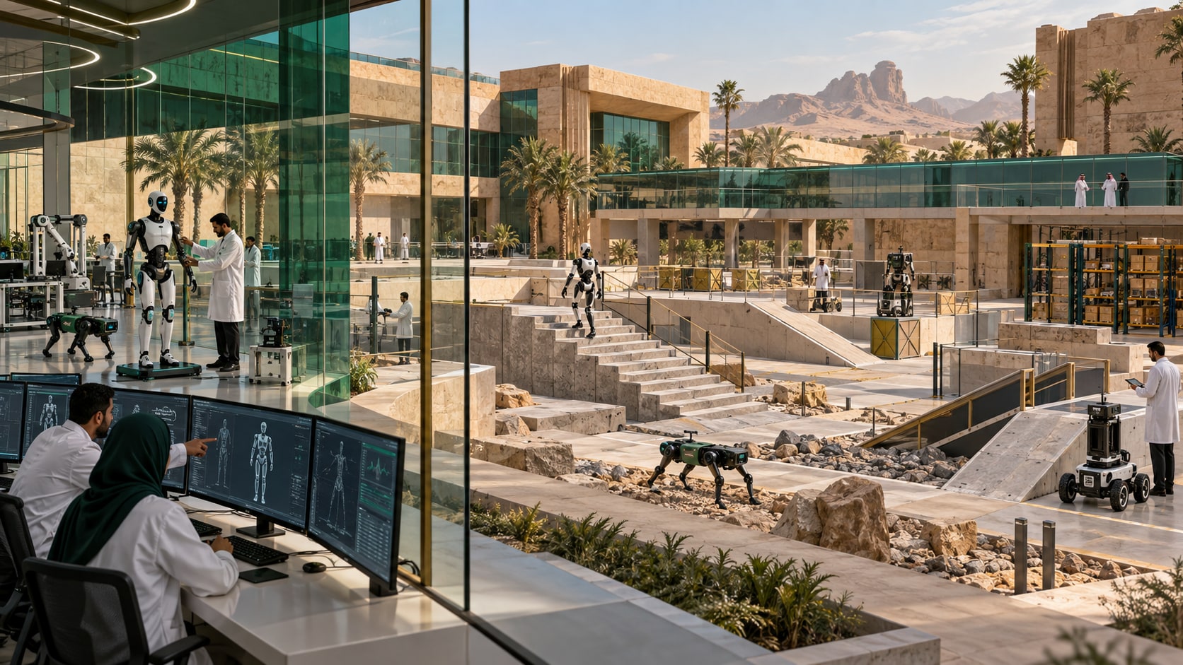 تصور مستقبلي — التأهيل والمحاكاة